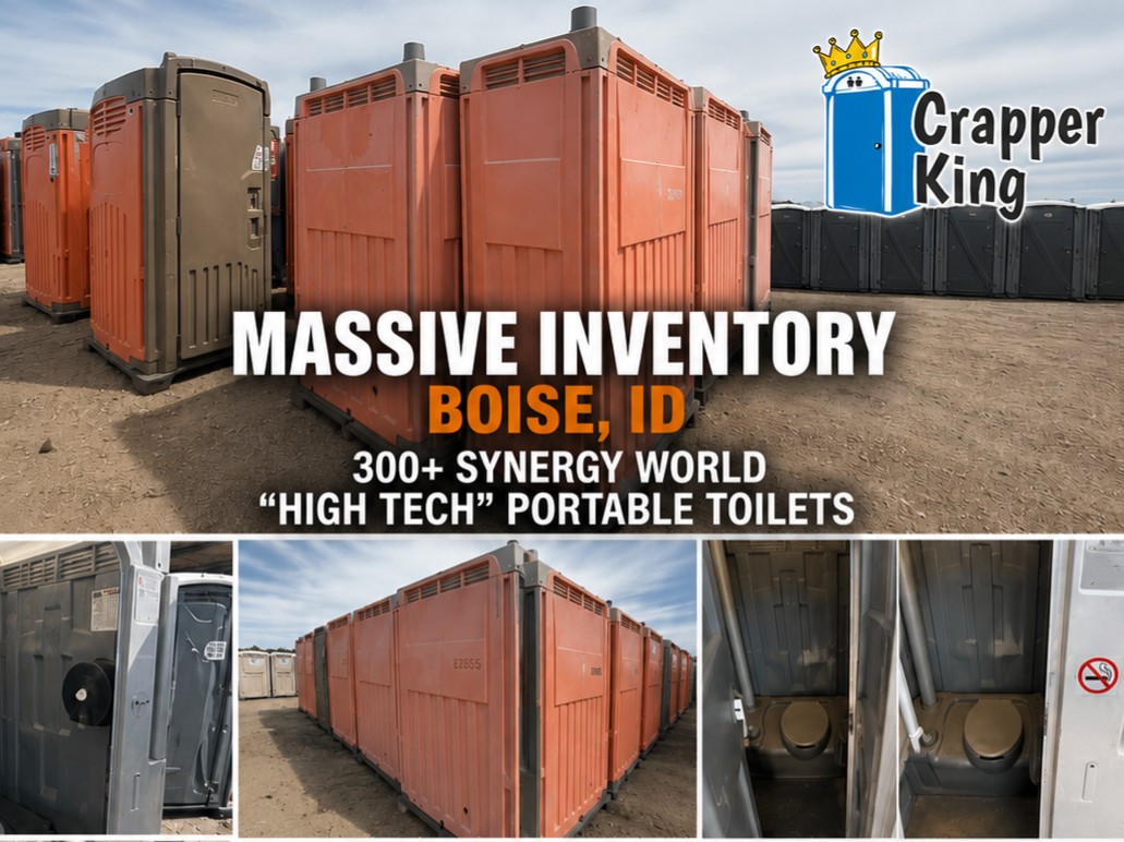 Standard Construction Portable Toilet... | Crapper King